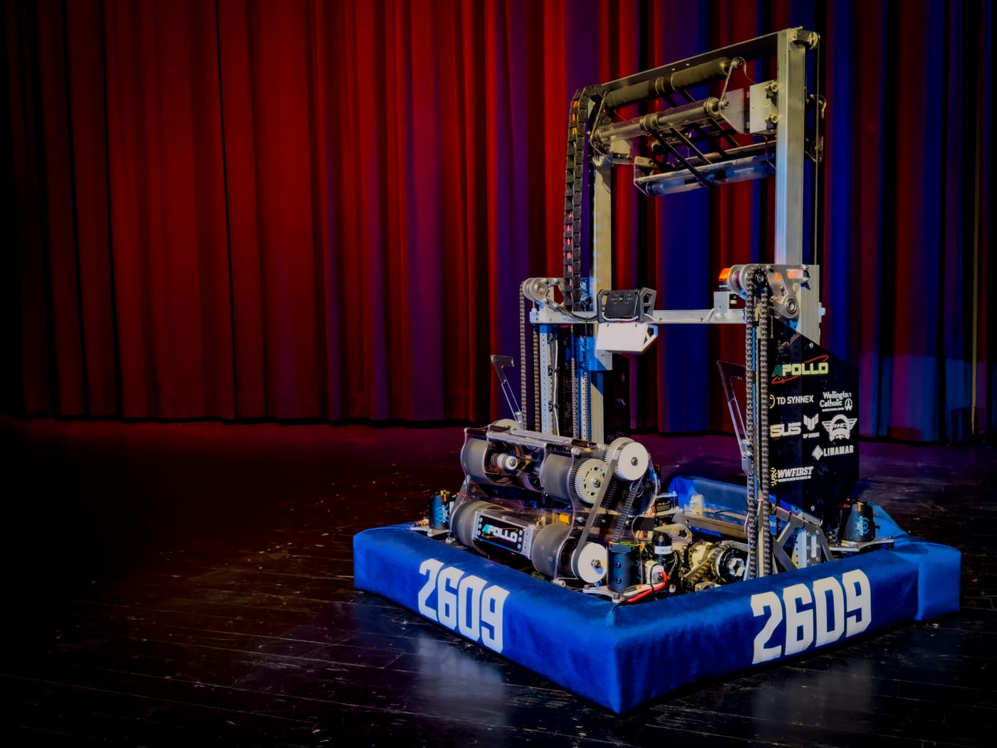 Apollo, a Team 2609 competition robot