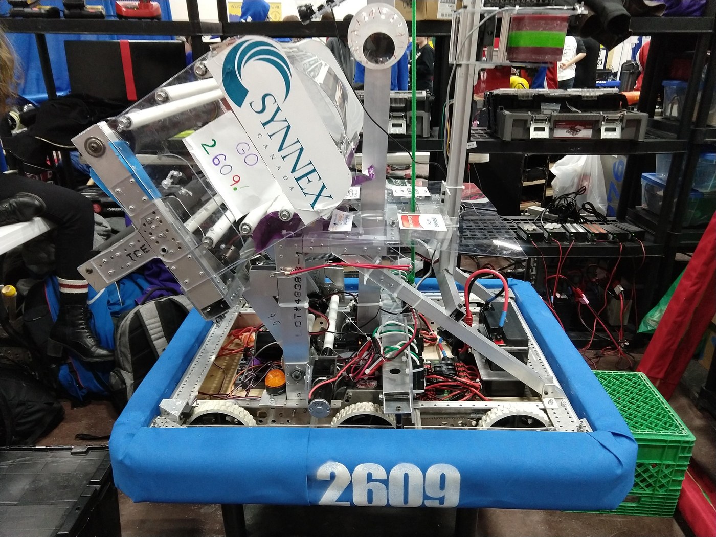 Everybot, a Team 2609 competition robot