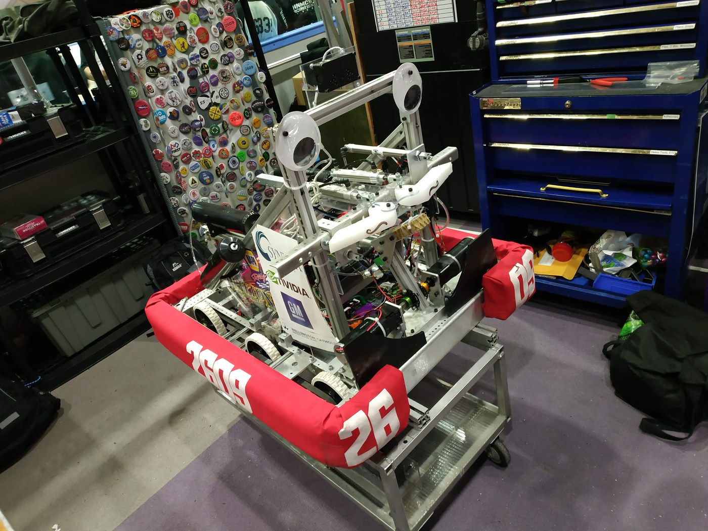 Hatch Back, a Team 2609 competition robot