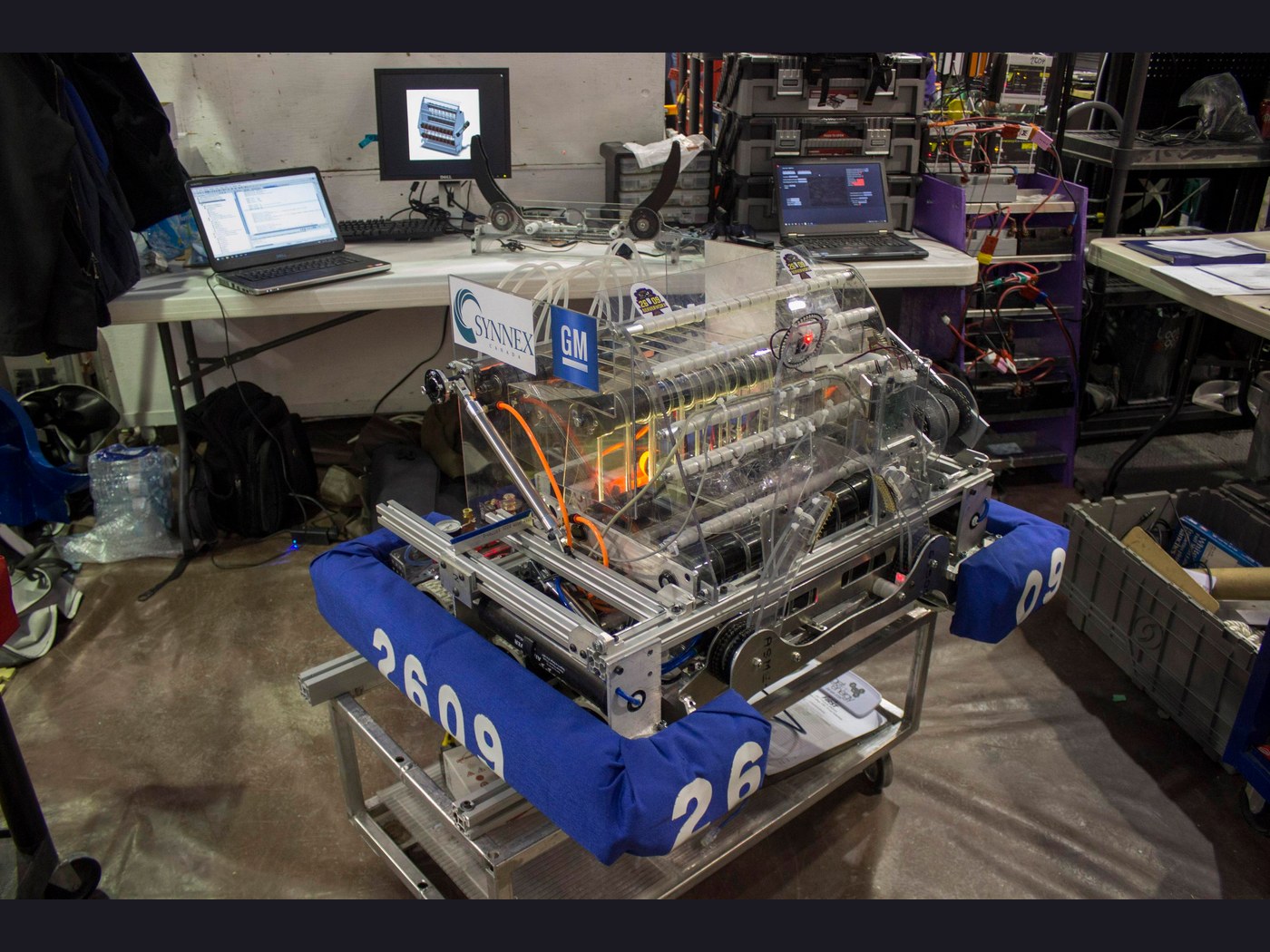 Norbu, a Team 2609 competition robot