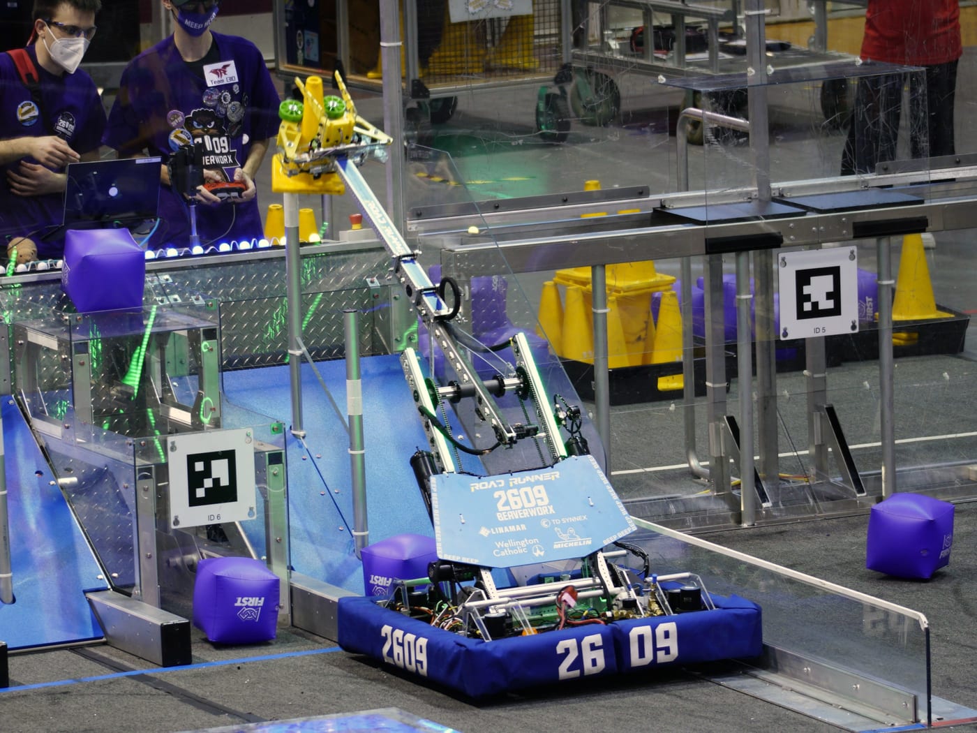 The Road Runner, a Team 2609 competition robot