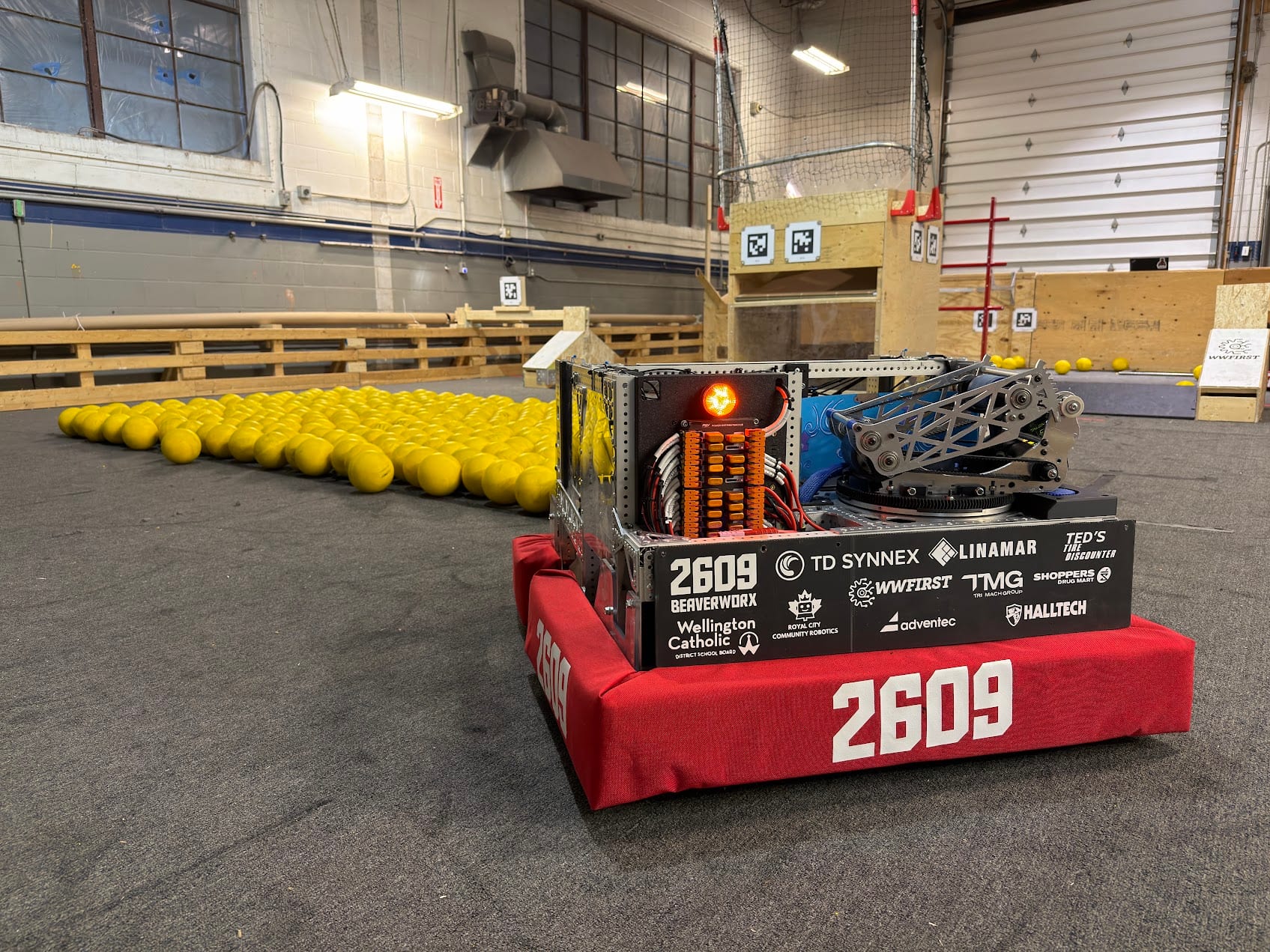 Spin Cycle, a Team 2609 competition robot